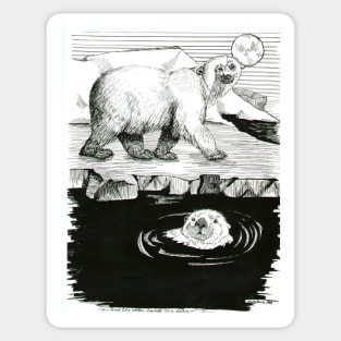 Otter - Bear Sticker